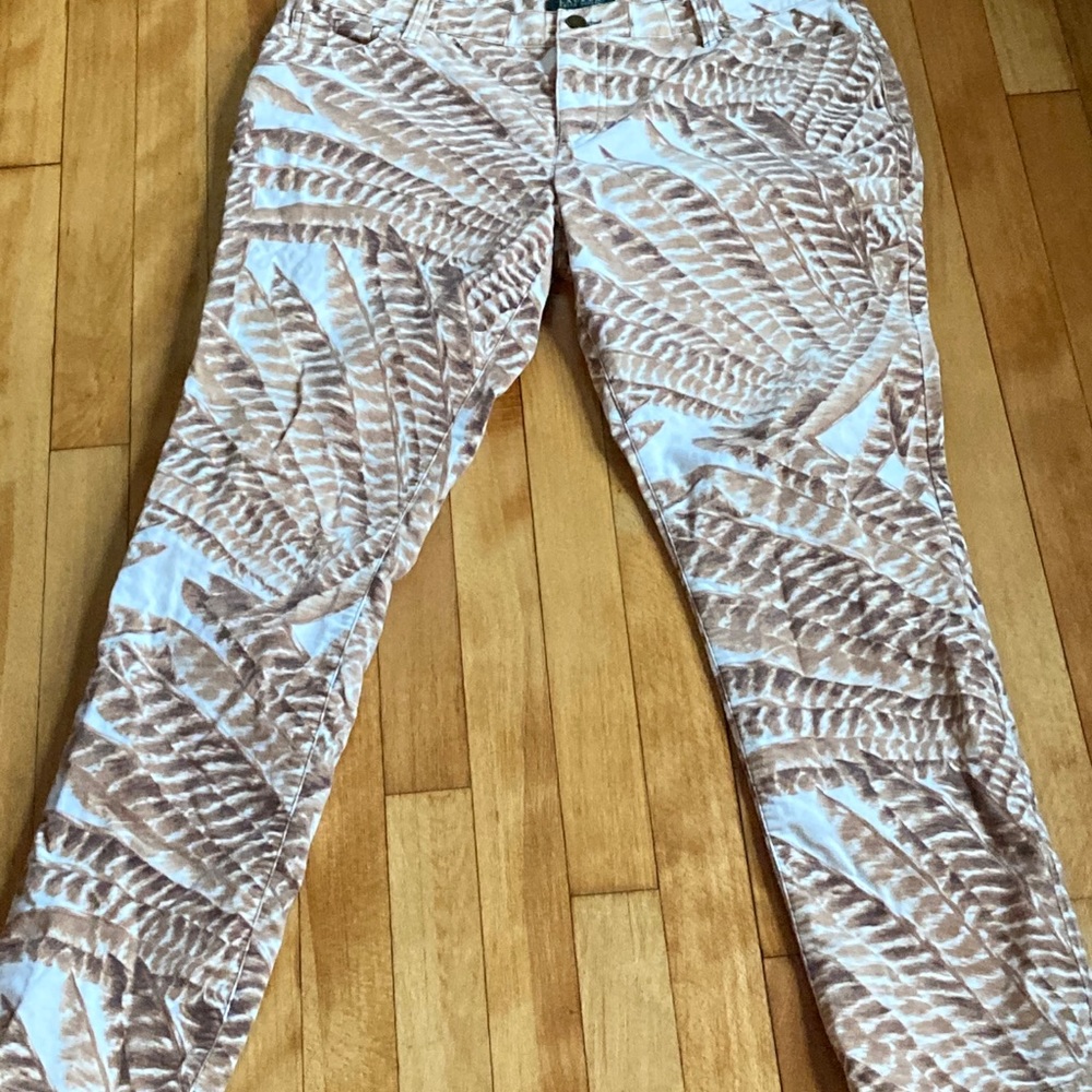 Lauren Ralph Lauren animal print cotton pants